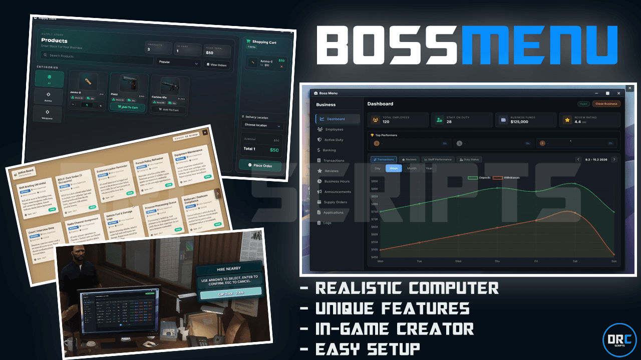 Bossmenu Advanced